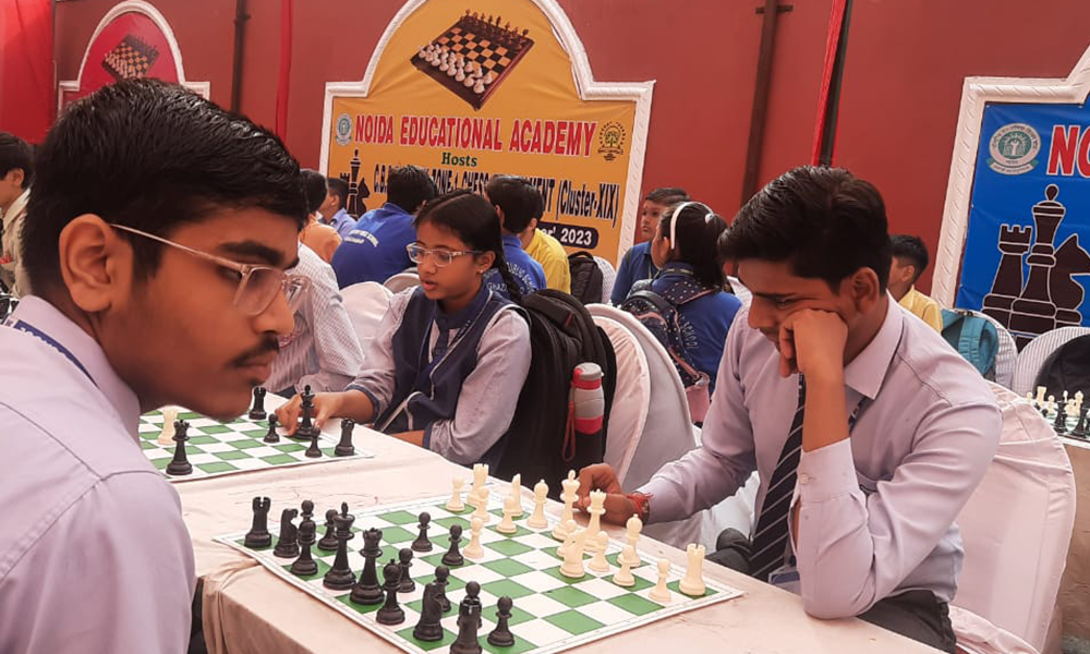 Cbse Inter School chess tournament under Admission Open for CBSE School